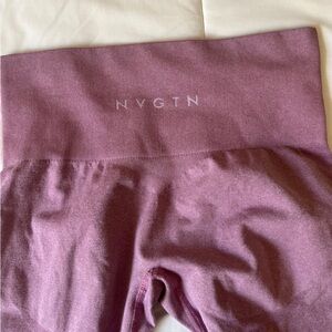 NVGTN Women's High-Waisted Leggings - Dusty Pink